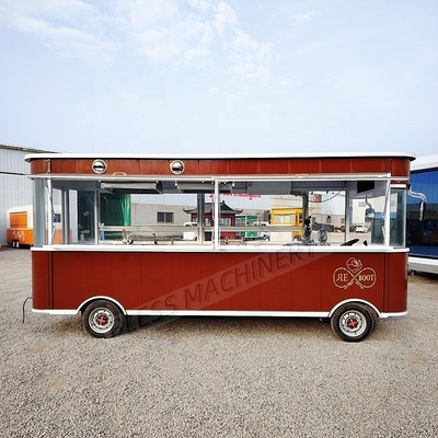 Европейский стандарт Burger Van Catering Trailer для мобильной концессии пиццы в Европе