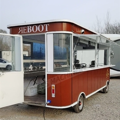 Европейский стандарт Burger Van Catering Trailer для мобильной концессии пиццы в Европе