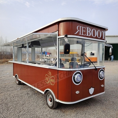 Европейский стандарт Burger Van Catering Trailer для мобильной концессии пиццы в Европе