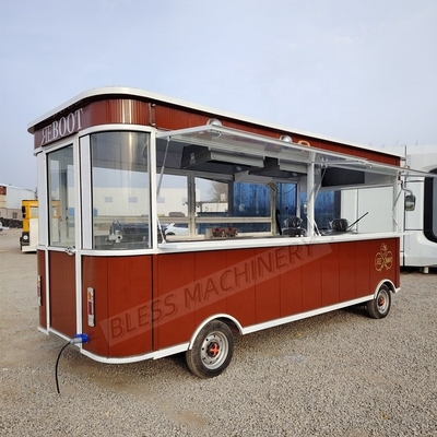 Европейский стандарт Burger Van Catering Trailer для мобильной концессии пиццы в Европе