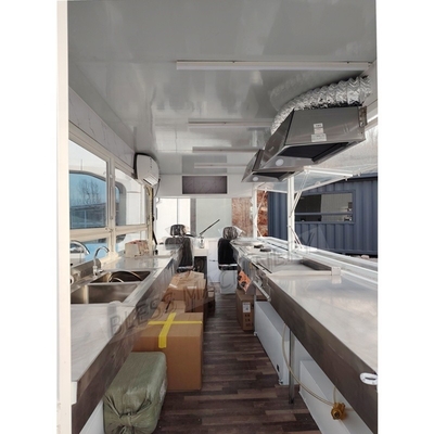 Европейский стандарт Burger Van Catering Trailer для мобильной концессии пиццы в Европе