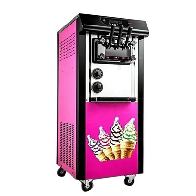 Машина для мороженого Soft Serve 3 Flavor с высокой производительностью в 2022 году