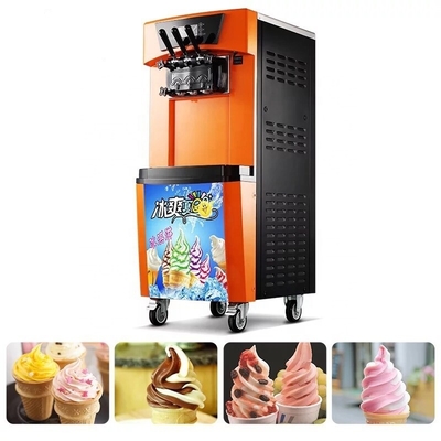 Машина для мороженого Soft Serve 3 Flavor с высокой производительностью в 2022 году
