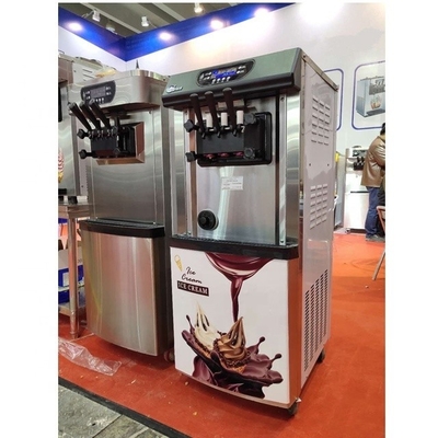 2022 Soft Serve 3 Flavor Продающая мороженое машина с супер производительностью и автоматической