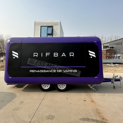 Vintage Electric Pizza Drive Mobile Food Truck Trailer Полностью оборудованный для фруктов в США
