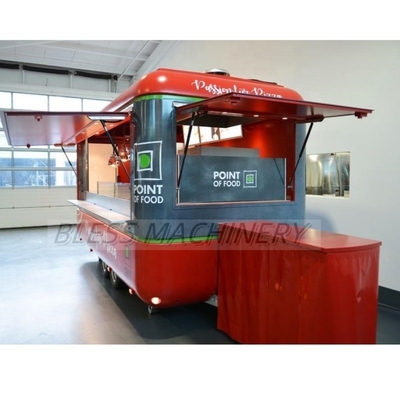 Заказ Airstream Hot Dog Snack Fast Food Trailer с полной кухней в Европе Пицца BBQ
