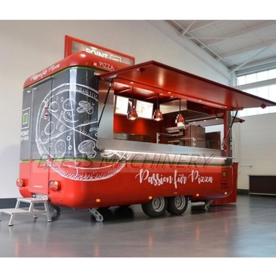 Заказ Airstream Hot Dog Snack Fast Food Trailer с полной кухней в Европе Пицца BBQ