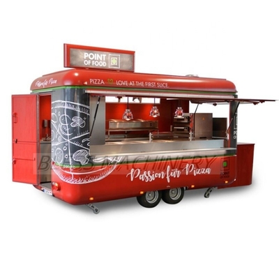 Заказ Airstream Hot Dog Snack Fast Food Trailer с полной кухней в Европе Пицца BBQ