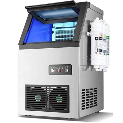 Воздушное или водное охлаждение Hicon Ice Making Machine для производства кубиков льда на Кантонской ярмарке