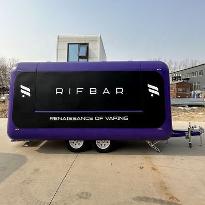 Автомобиль для продажи мороженого с полуприцепом с передовыми технологиями