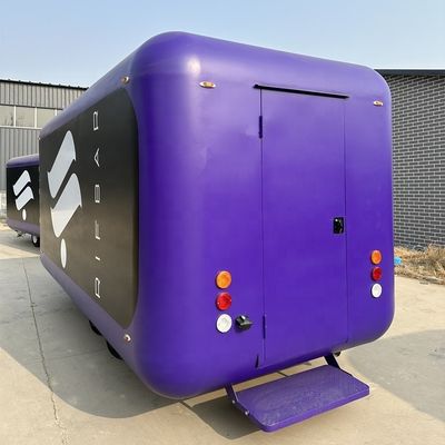 Автомобиль для продажи мороженого с полуприцепом с передовыми технологиями