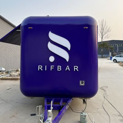 Автомобиль для продажи мороженого с полуприцепом с передовыми технологиями