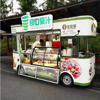 Пользовательский дизайн Churros Cart с 60KM функцией машины и полевого обслуживания