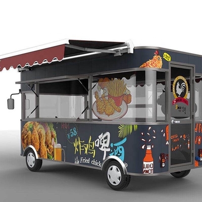 Пользовательский дизайн Churros Cart с 60KM функцией машины и полевого обслуживания