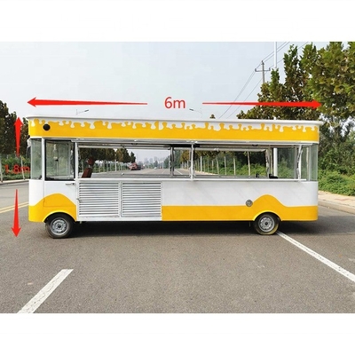 L420.00cm*W180.00cm*H230.00cm Автомобиль для еды Продавцы Торговая корзина для хотдогов