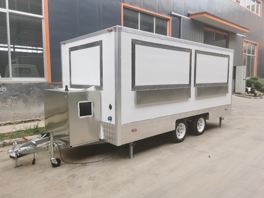 3000*2100*2500MM Продовольственный грузовик из нержавеющей стали