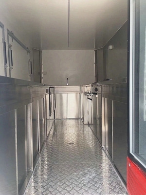 3000*2100*2500MM Продовольственный грузовик из нержавеющей стали