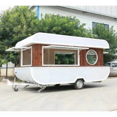 Мобильный кухонный трейлер оборудованный кондиционером L420cm*W180cm*H230cm 10% скидка