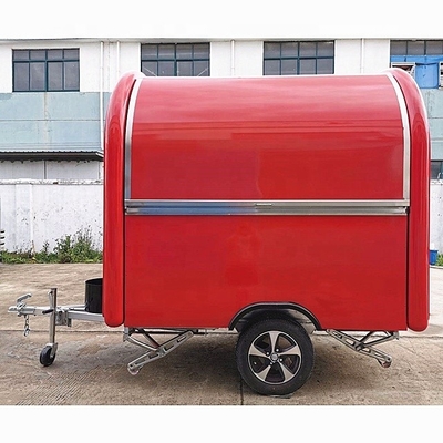 Мобильный кухонный трейлер оборудованный кондиционером L420cm*W180cm*H230cm 10% скидка