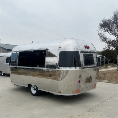 110v/220v Полностью оборудованная мобильная кухня Airstream для прицепов быстрого питания для хот-догов