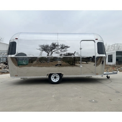 110v/220v Полностью оборудованная мобильная кухня Airstream для прицепов быстрого питания для хот-догов
