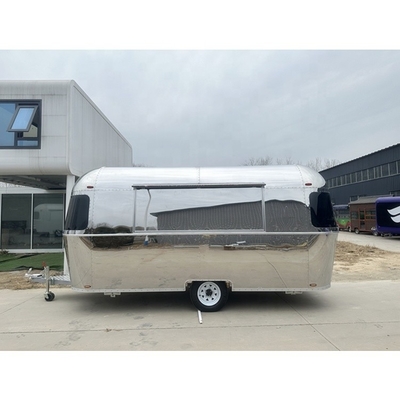 110v/220v Полностью оборудованная мобильная кухня Airstream для прицепов быстрого питания для хот-догов