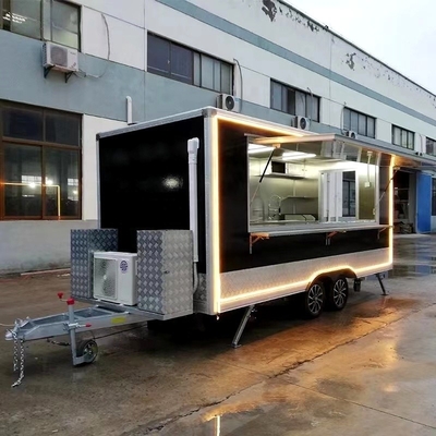 Торговый трейлер 2021 мобильной закусочной корзины