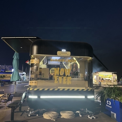 Автомобиль быстрого питания для мороженого на открытом воздухе с кухней 110V/220V
