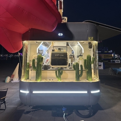 Автомобиль быстрого питания для мороженого на открытом воздухе с кухней 110V/220V
