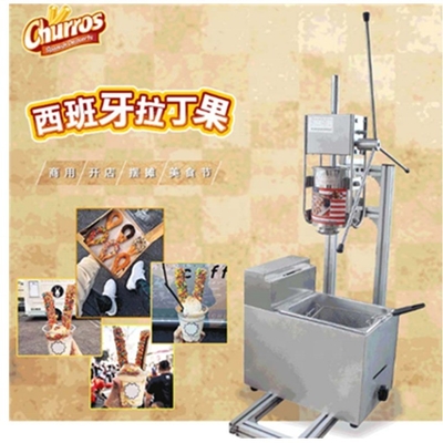 5 форм Нержавеющая сталь Churros Machine 1100 * 600 * 570 мм