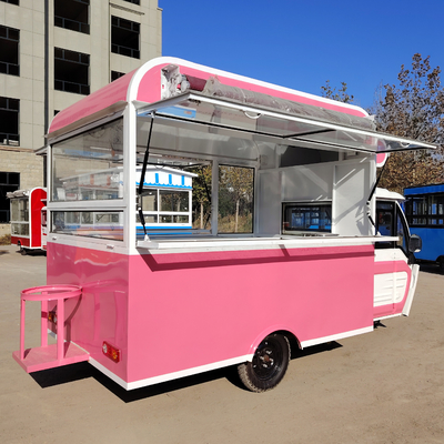 Многофункциональный 2023 Outlet Electric Fast Food Tricycle с дополнительным внутренним оборудованием