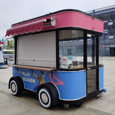 3.0kw Электрический мобильный фастфуд закуска напитки мороженое Catering Trailer Truck Киоск тележка