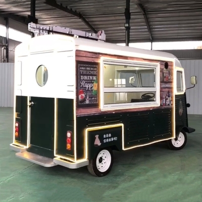 Snack Food 2023 Многоцелевой Электрический Мобильный фургон Быстрое питание Питье Кофе Грузовик Прицеп Коляска