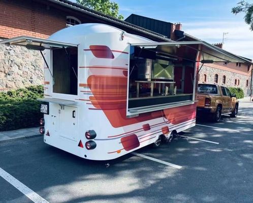 Wecare Food Van Автомобиль Продуктовые тележки Производители Полностью оборудованный мобильный концессионный трейлер