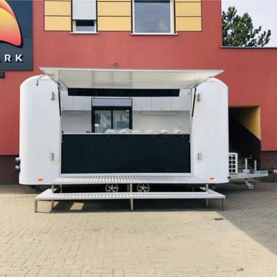 Wecare Food Van Автомобиль Продуктовые тележки Производители Полностью оборудованный мобильный концессионный трейлер