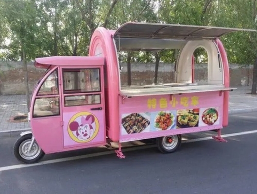 Заказ 1.5KW-4.5kw Три колеса электрический скутер корзина еды Tuk Tuk Мобильный кухонный трехколесный велосипед