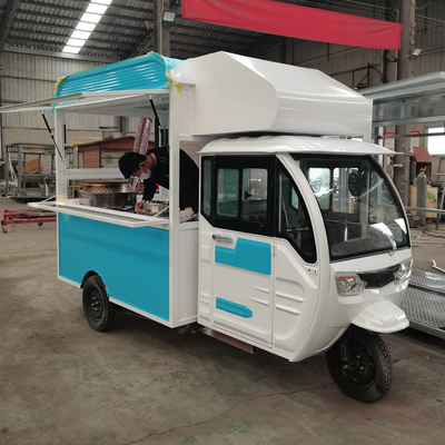 Заказ 1.5KW-4.5kw Три колеса электрический скутер корзина еды Tuk Tuk Мобильный кухонный трехколесный велосипед