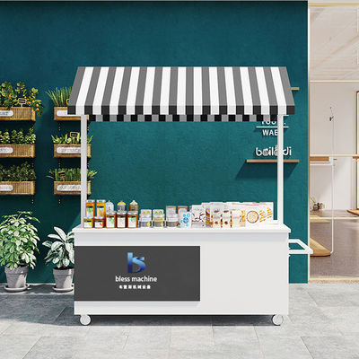 Многофункциональные кофейные тележки Продовольственный трейлер Мобильная корзина с едой Мороженое Мини-фуд-грузовик