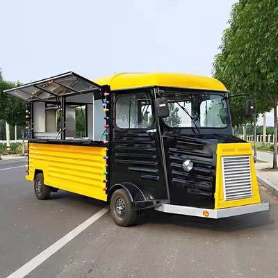 Настраиваемый Citroen Bus Food Truck для уличного кофе Бургеры картофель фри и мороженое