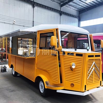 Настраиваемый Citroen Bus Food Truck для уличного кофе Бургеры картофель фри и мороженое