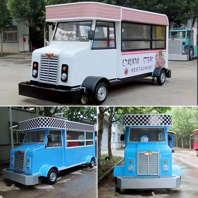 110v/220v Электрический мобильный уличный фаст-фуд закуска питание фургон грузовик трейлер киоск тележка