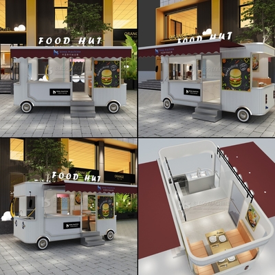 Отдых Быстрое питание Электрические мобильные закуски напитки Catering фургон грузовик прицеп Киоск тележка