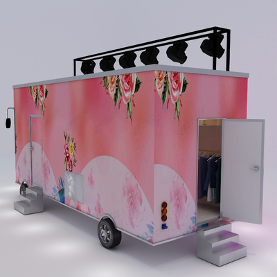 Outlet Electric Mobile T-show Одежда Обувь Сумка Шаль Макияж Моделировка фургон трейлер