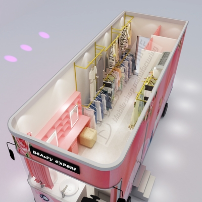 Outlet Electric Mobile T-show Одежда Обувь Сумка Шаль Макияж Моделировка фургон трейлер