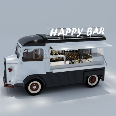 Внешнее питание Электрический мобильный винный коктейль питьевый бар фургон грузовик прицеп тележка