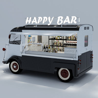Внешнее питание Электрический мобильный винный коктейль питьевый бар фургон грузовик прицеп тележка