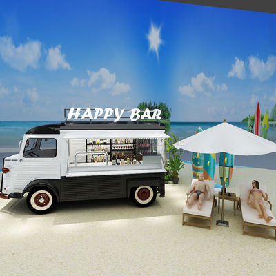 Внешнее питание Электрический мобильный винный коктейль питьевый бар фургон грузовик прицеп тележка