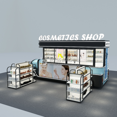 2023 Специализированная электрическая мобильная косметика Макияжная продукция Уход за кожей Бутик Трейлер Корзина