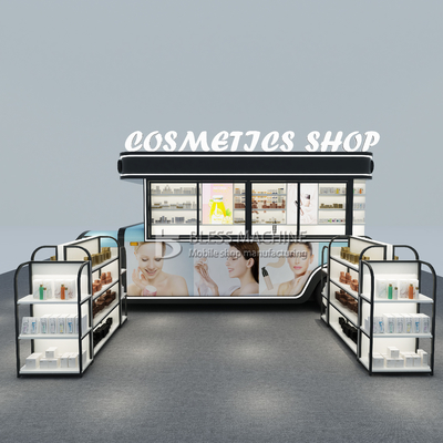 2023 Специализированная электрическая мобильная косметика Макияжная продукция Уход за кожей Бутик Трейлер Корзина