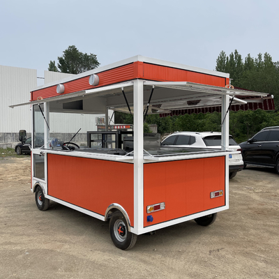 Многоцелевой аккумуляторный пакет Fast Food Snack Catering Van Truck Cart для розничной торговли товарами